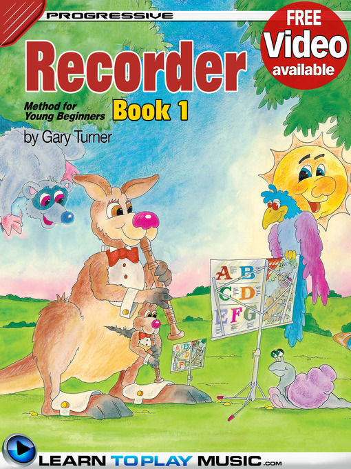Cover image for Recorder Lessons for Kids, Book 1